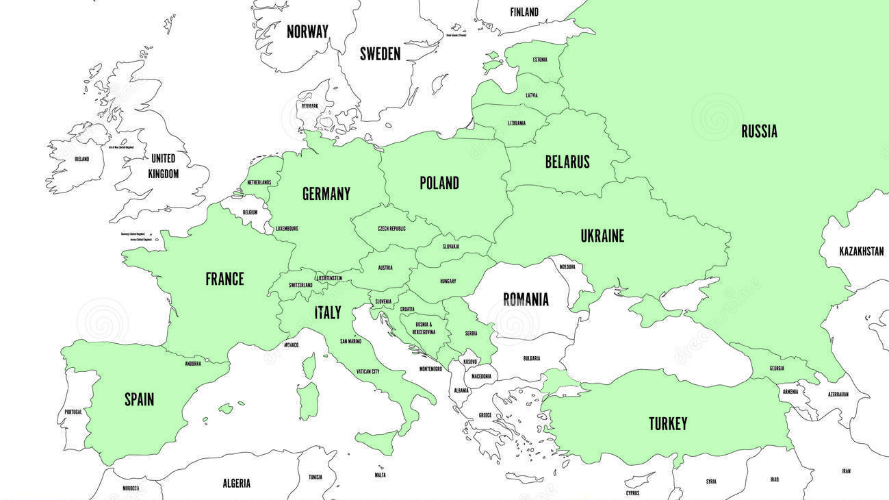 страны Европы